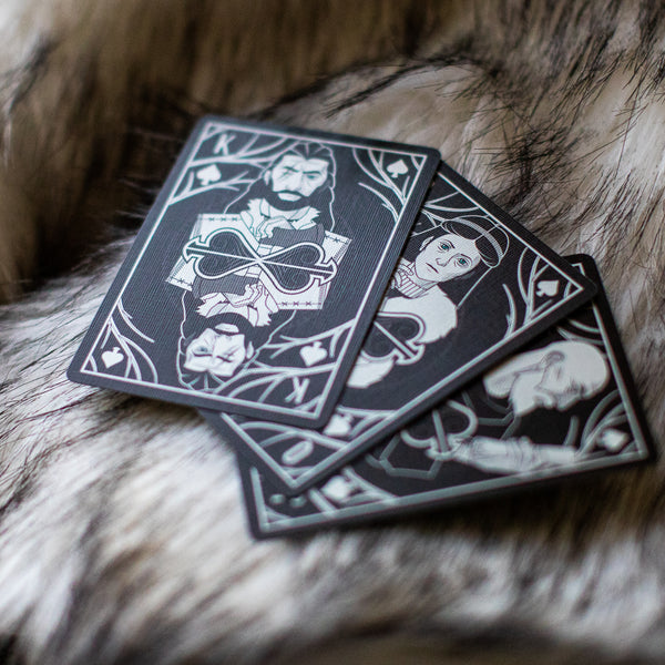 Ascension Playing Cards: Silver Wolves