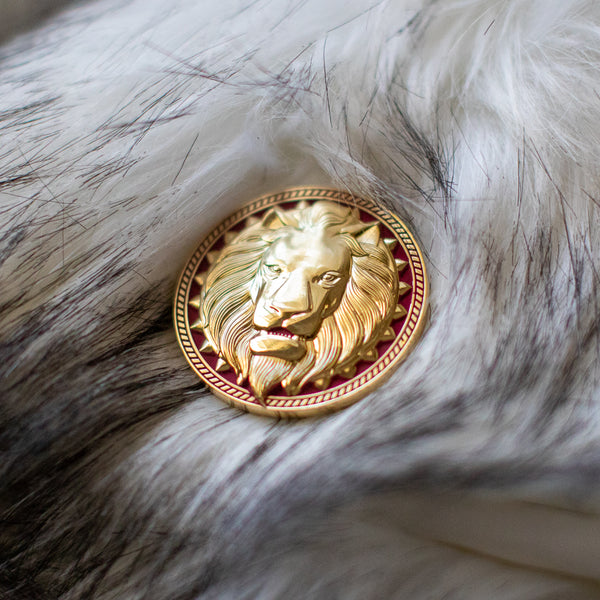 Ascension: Golden Lions Engraved Coin