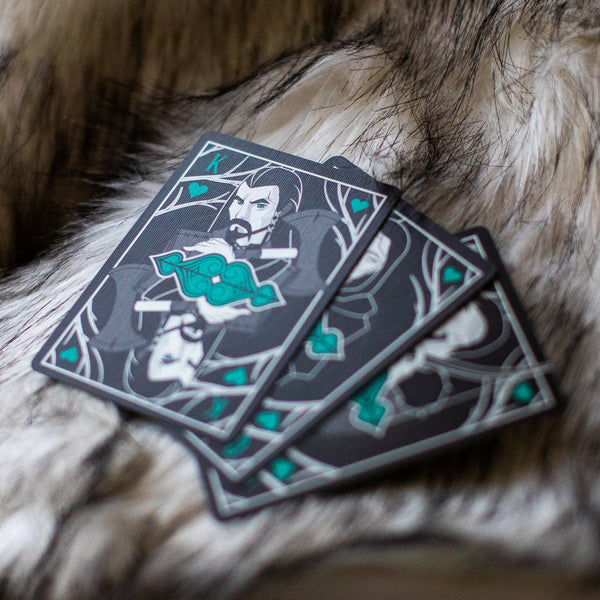 Ascension Playing Cards: Silver Wolves