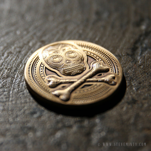 Muertos Engraved Coin